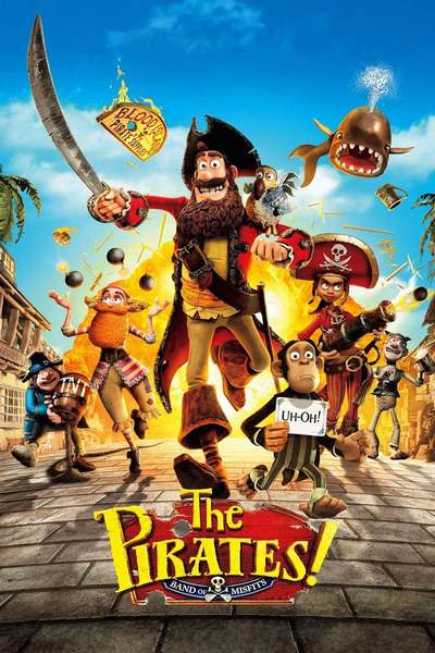მეკობრეები უიღბლოთა ბანდა / The Pirates! Band of Misfits